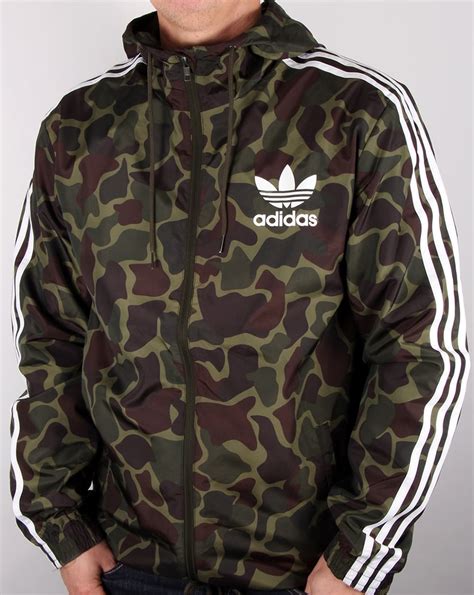 adidas camouflage windbreaker herren jacke|Adidas cropped windbreaker dick's.